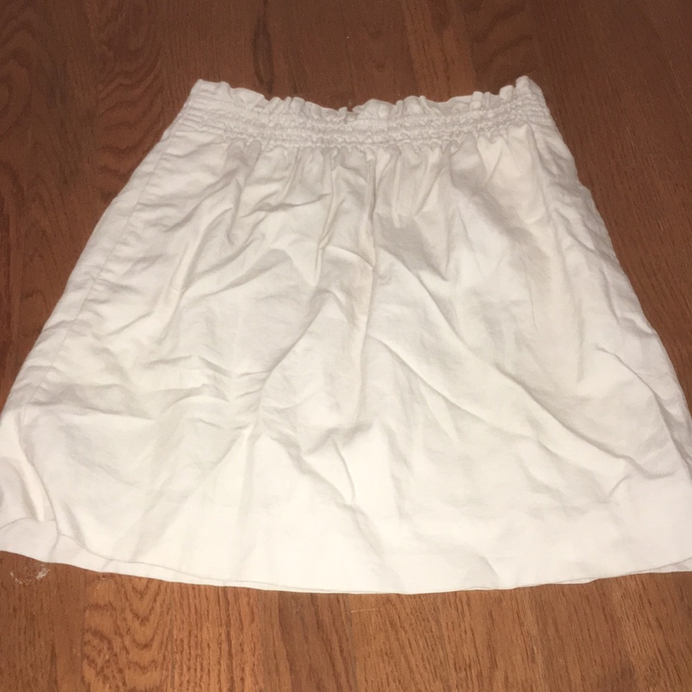 J crew elastic waist skirt